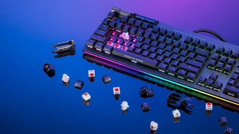 Keycap tùy chỉnh linh hoạt 