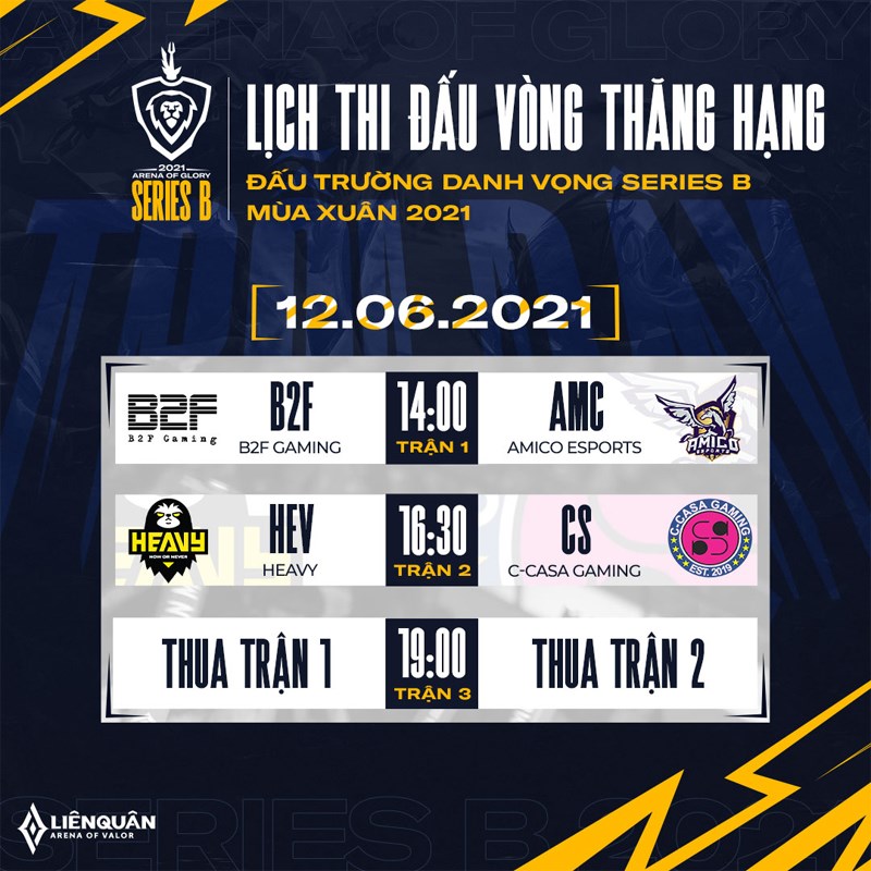 Lịch thi đấu vòng thăng hạng