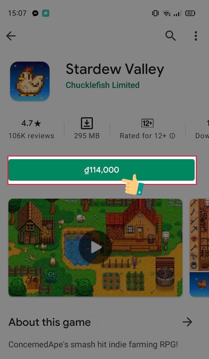 Chọn phần gi&aacute; game để tải game về