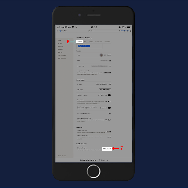 buoc-7-xoa-tai-khoan-dropbox-tren-dien-thoai