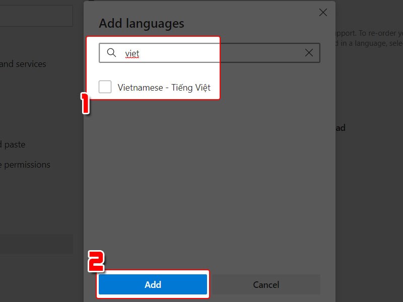 T&igrave;m ng&ocirc;n ngữ Tiếng Việt