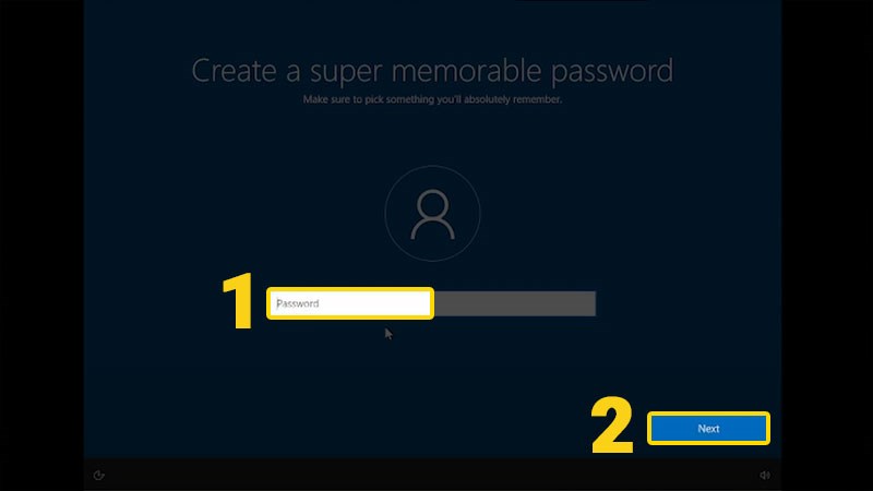 Chọn mật khẩu Chọn mật khẩu