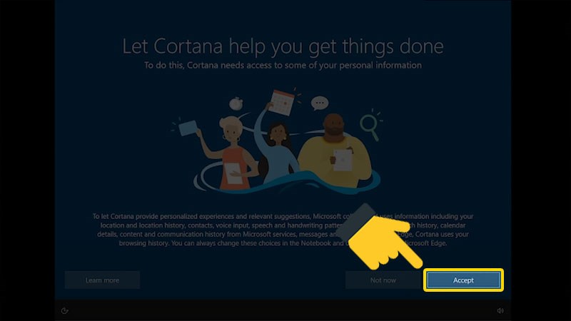 Chấp nhận cài đặt Chấp nhận cài đặt