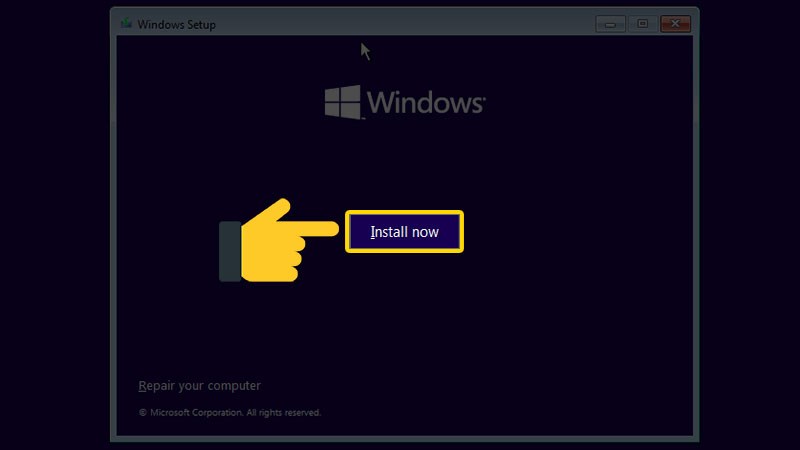 Cài đặt Windows Cài đặt Windows