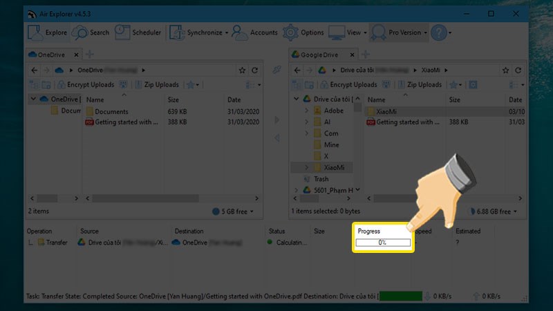 Quá trình sao chép dữ liệu Quá trình sao chép dữ liệu