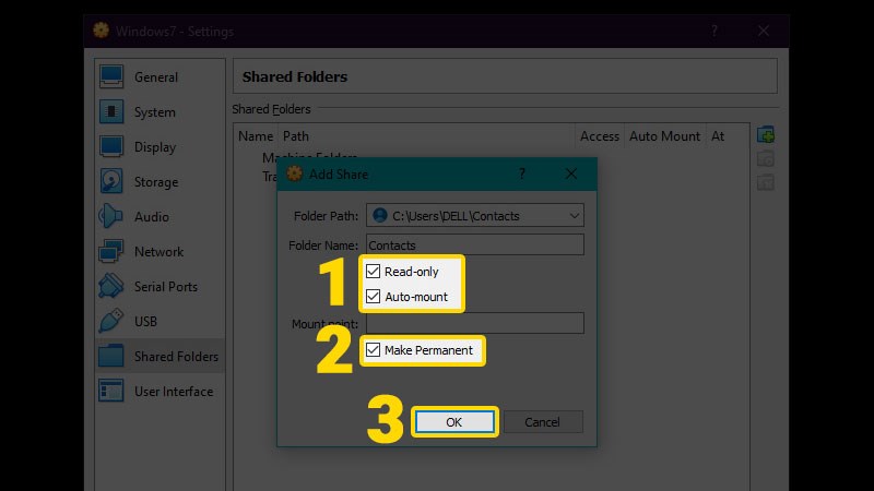 Check tất cả c&aacute;c t&ugrave;y chọn