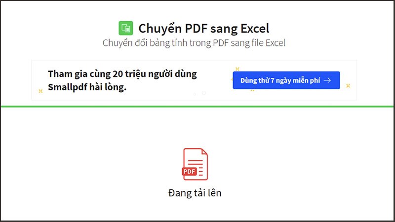 Bạn đợi vài giây để hệ thống khởi chạy chuyển đổi file cho bạn