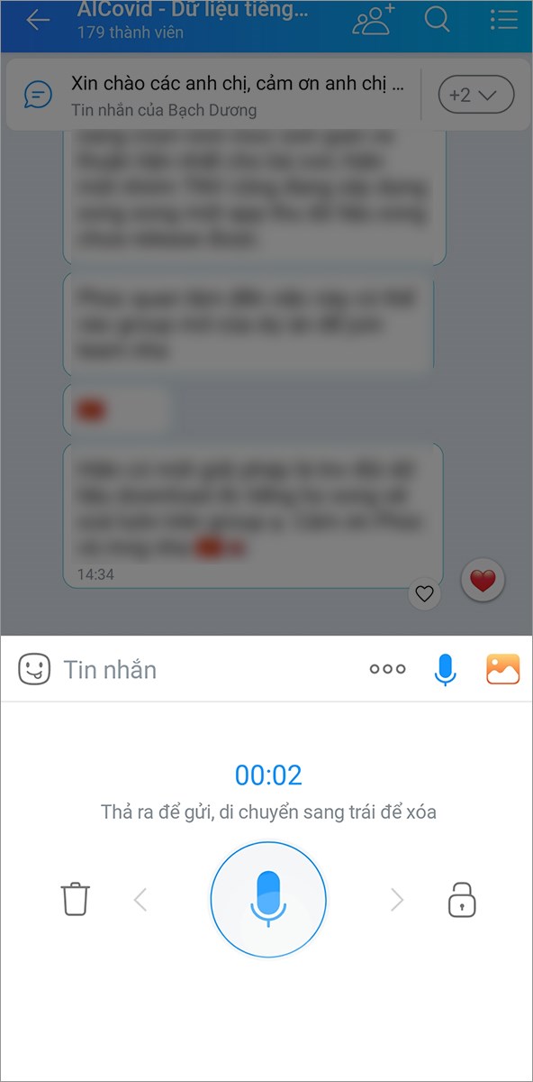Sau khi thu &acirc;m xong bu&ocirc;ng tay để gửi