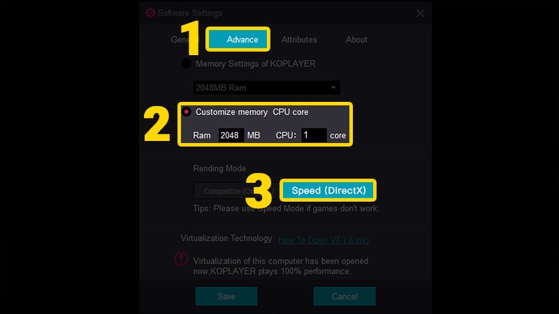 Thay đổi các thông số như hình Thay đổi các thông số như hình