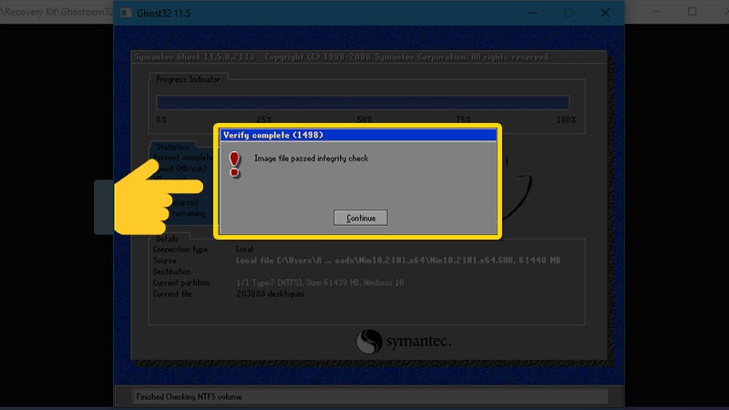 File Ghost đã đạt chuẩn