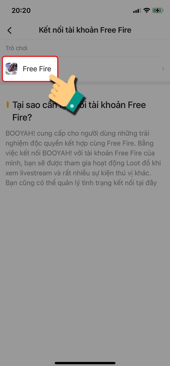 Chọn Free Fire