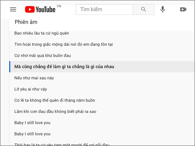 Ẩn cột thời gian trong phụ đề th&agrave;nh c&ocirc;ng