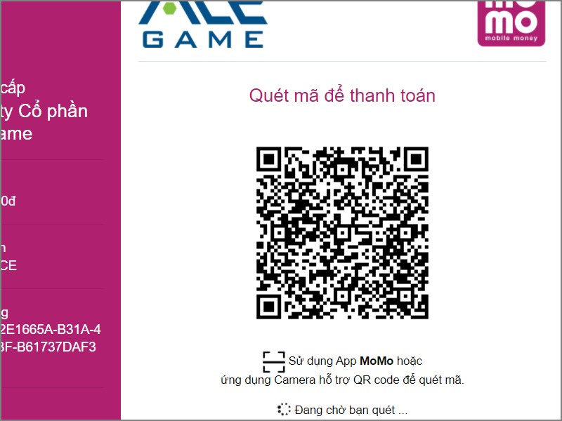 Qu&eacute;t m&atilde; QR để thanh to&aacute;n