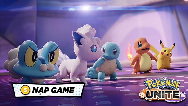 Nạp thẻ game Pokémon UNITE