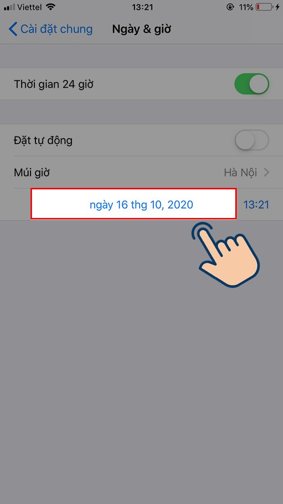 Chỉnh ngày về ngày sự kiện diễn ra. Chỉnh ngày về ngày sự kiện diễn ra.