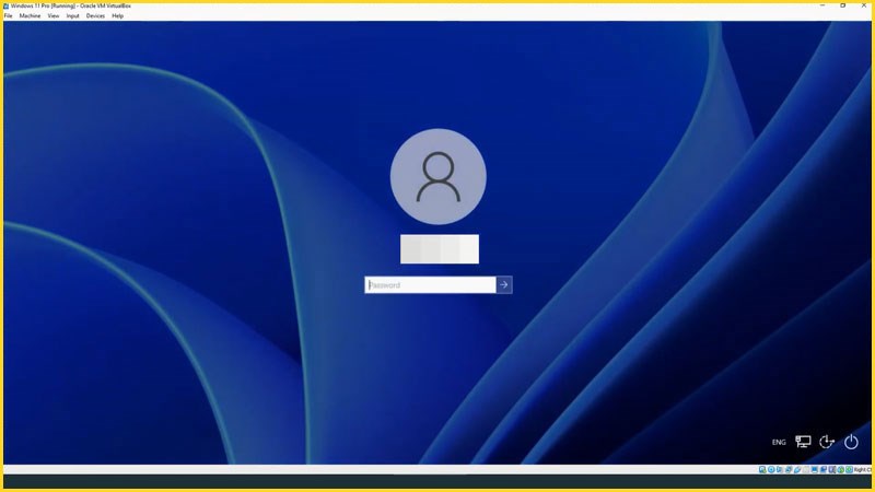 Chế độ full màn hình trong máy ảo VirtualBox