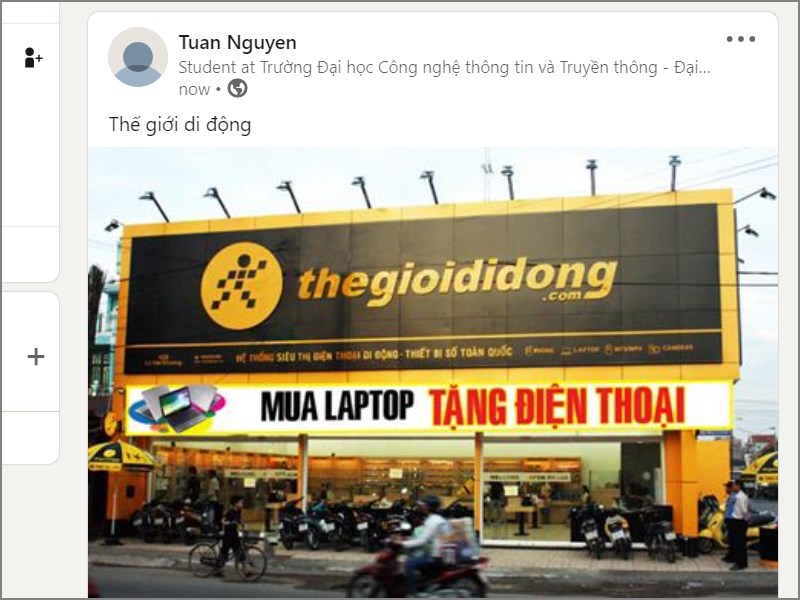 Đăng Post thành công
