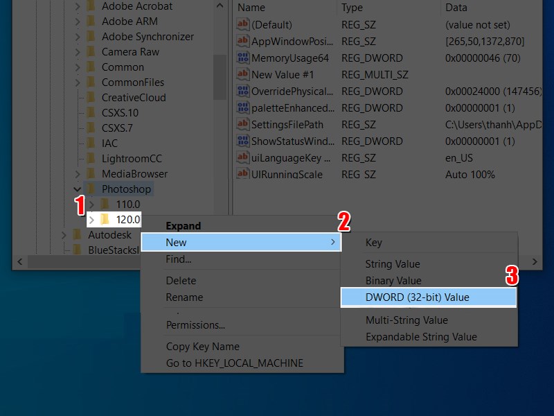 Thay đổi gi&aacute; trị
