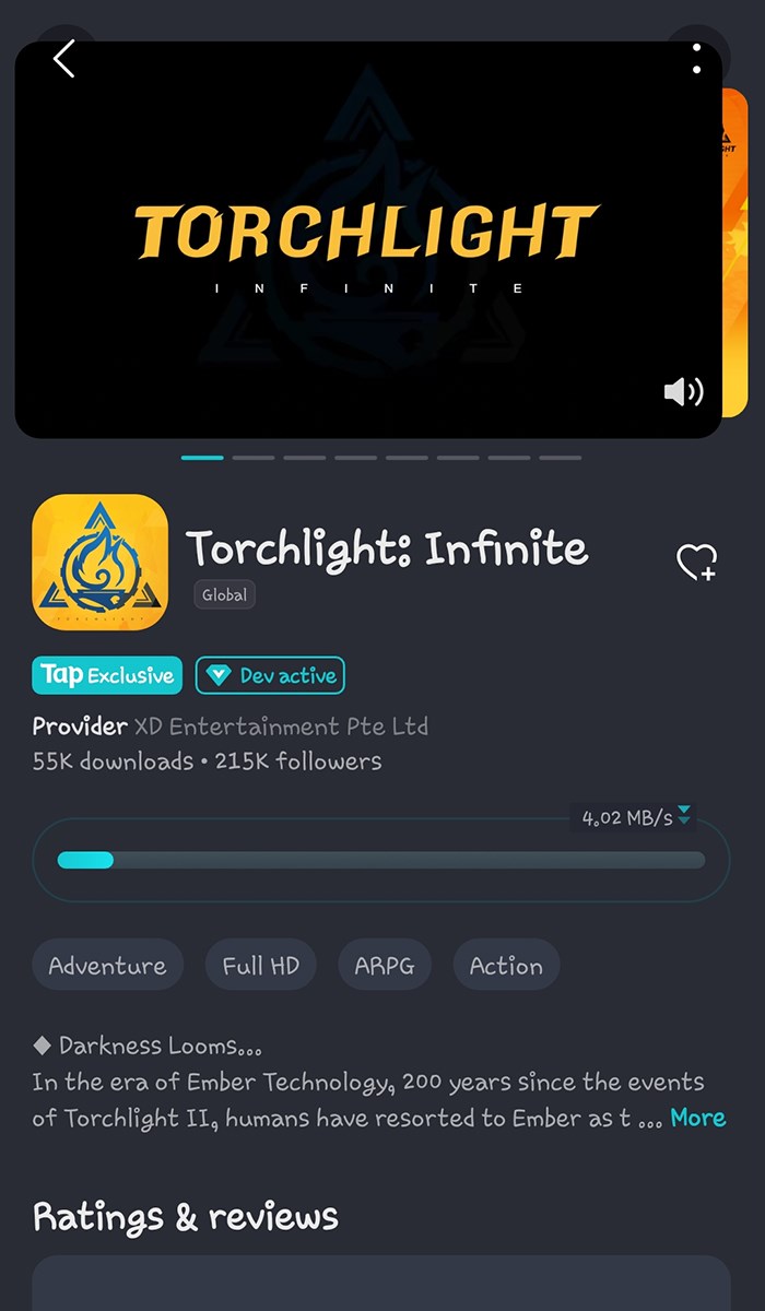 Chờ quá trình tải game diễn ra
