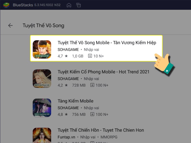 Chọn Tuyệt Thế V&ocirc; Song