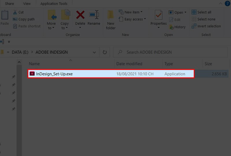 Chọn v&agrave;o file c&agrave;i đặt