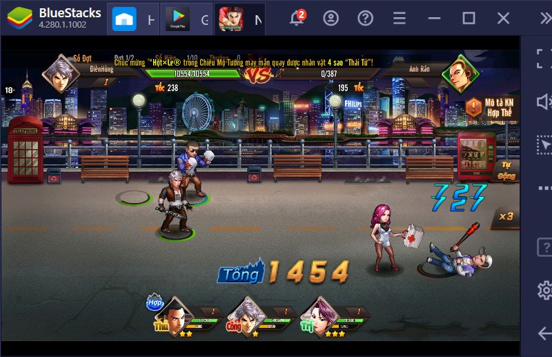 Giao diện trong game Người Trong Giang Hồ trên máy tính Giao diện trong game Người Trong Giang Hồ trên máy tính