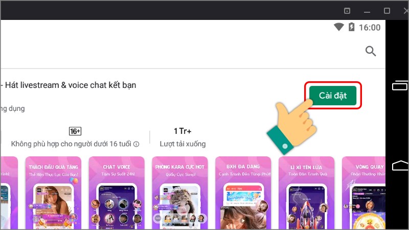 Cài đặt Karaoke now Cài đặt Karaoke now