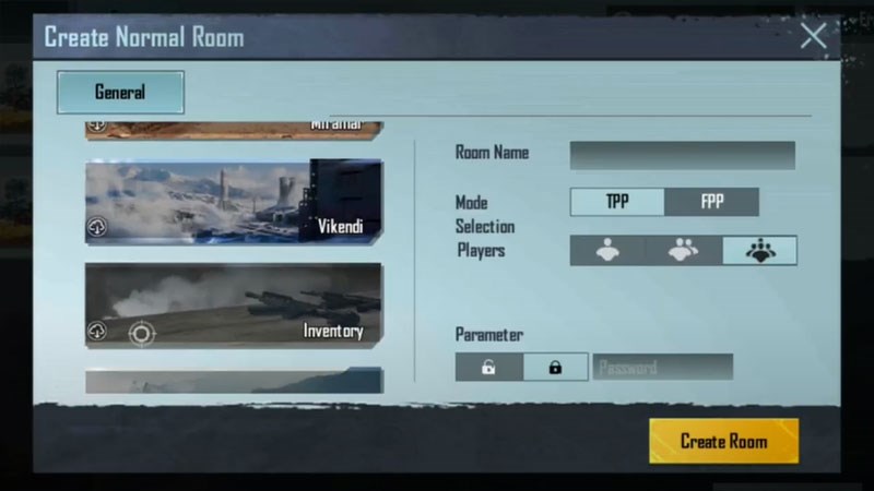 Thiết lập th&ocirc;ng số cho ph&ograve;ng