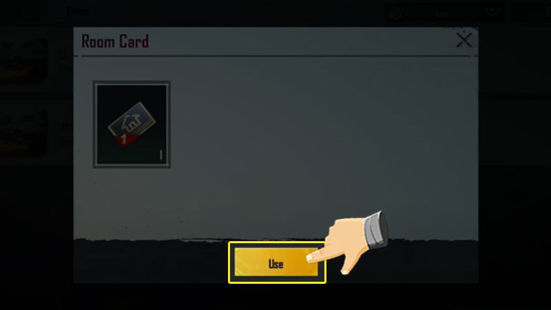 D&ugrave;ng thẻ tạo ph&ograve;ng