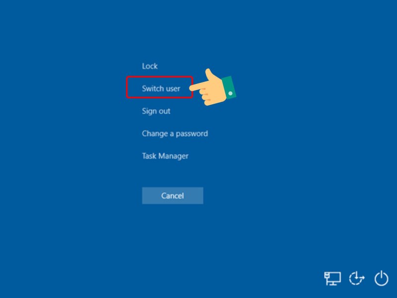 Switch user Switch user