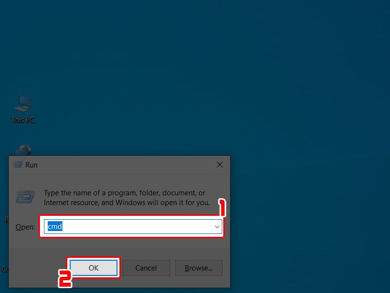 Vào Command Prompt Vào Command Prompt