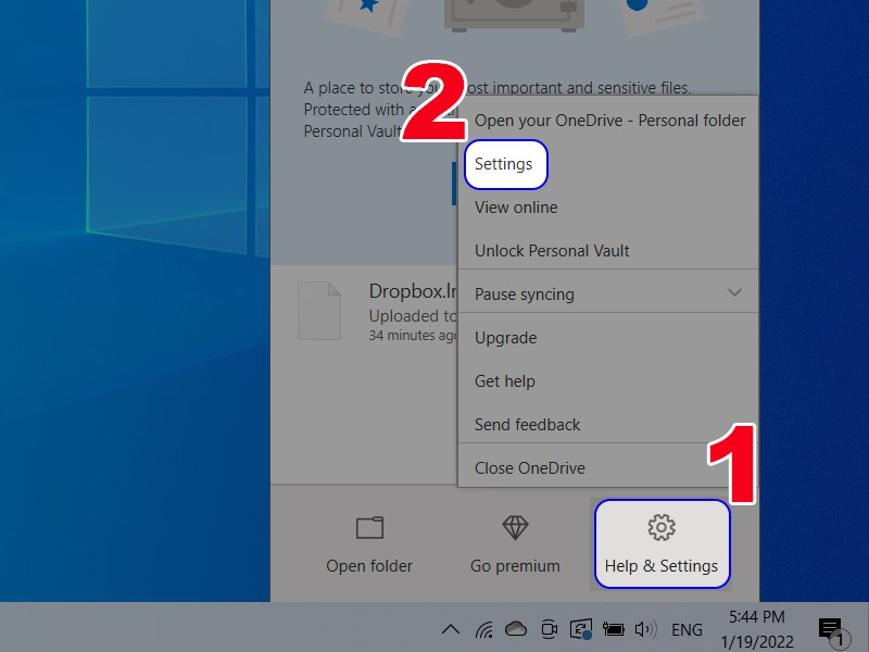 Vào cài đặt Vào cài đặt