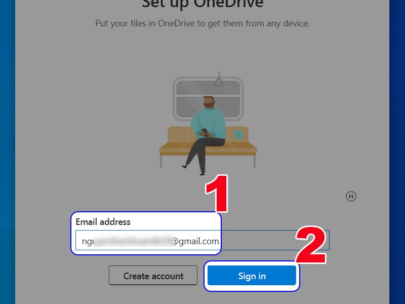 Điền email Điền email