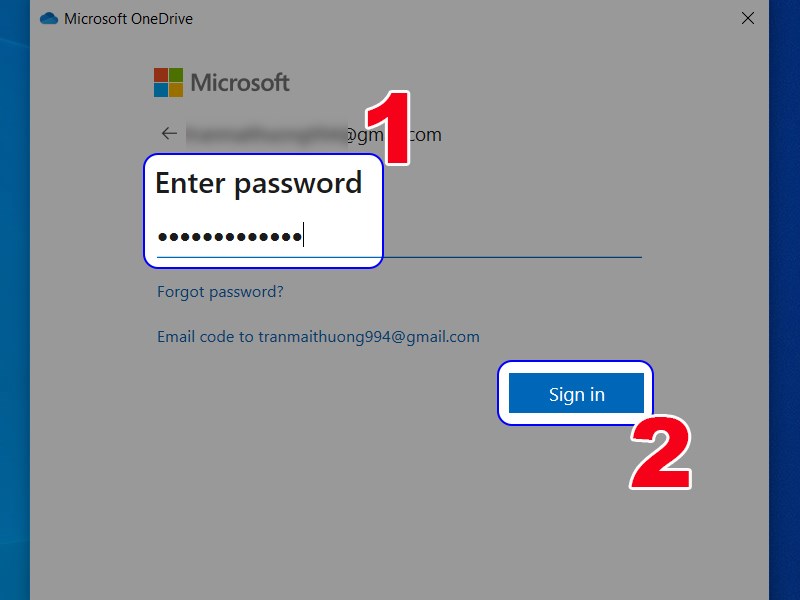 Điền mật khẩu Điền mật khẩu