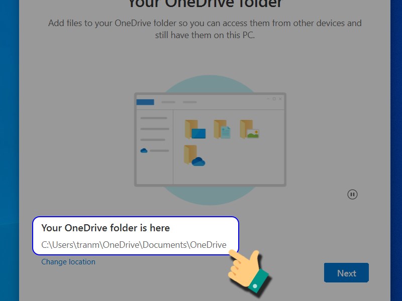 Hoàn thành thao tác Hoàn thành thao tác