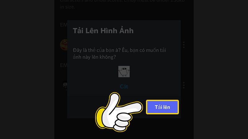 Tải lên hình ảnh