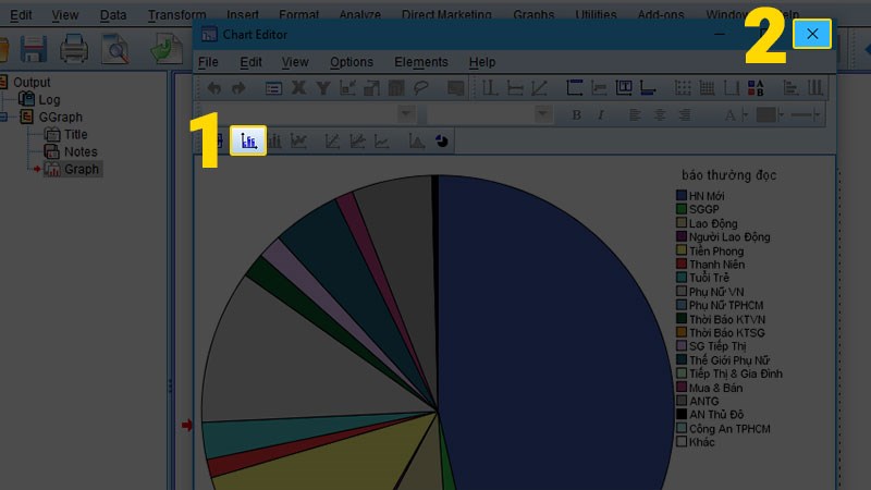 Vẽ biểu đồ, SPSS: Bạn muốn biết cách vẽ biểu đồ dựa trên kết quả phân tích dữ liệu từ SPSS? Tất cả chỉ cần một vài bước đơn giản và bạn sẽ có ngay biểu đồ dễ hiểu, rõ ràng để thuyết trình cho công ty mình. Hãy xem hình ảnh liên quan để khám phá thêm.