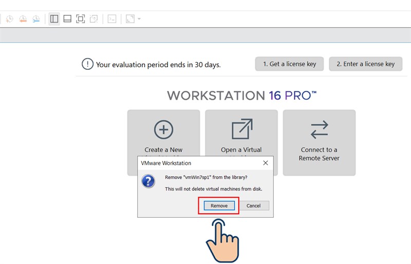  Chọn Remove một lần nữa