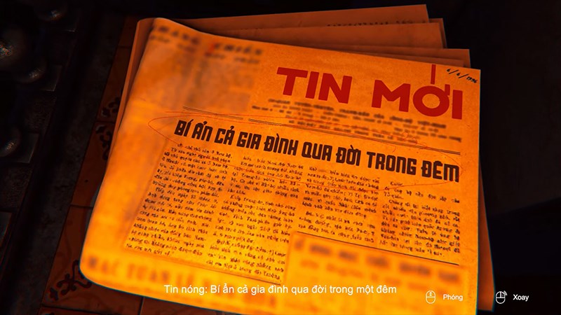 Tờ báo của Việt Nam xuất hiện trong game