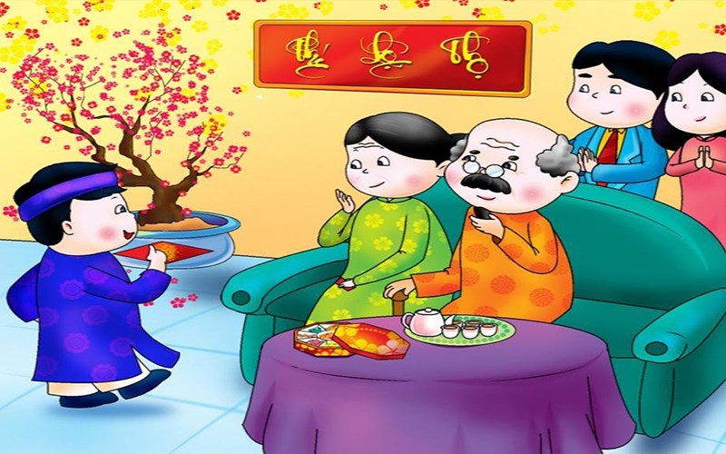 Mẫu câu chúc tết 2