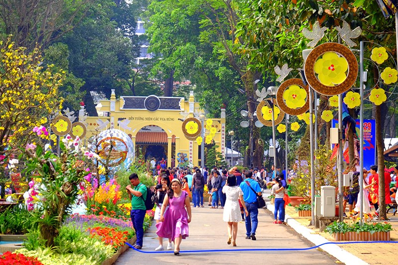 Hội hoa xuân Tao Đàn