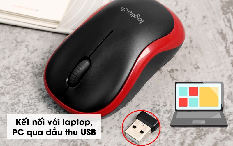 Chuột Không Dây Logitech M185