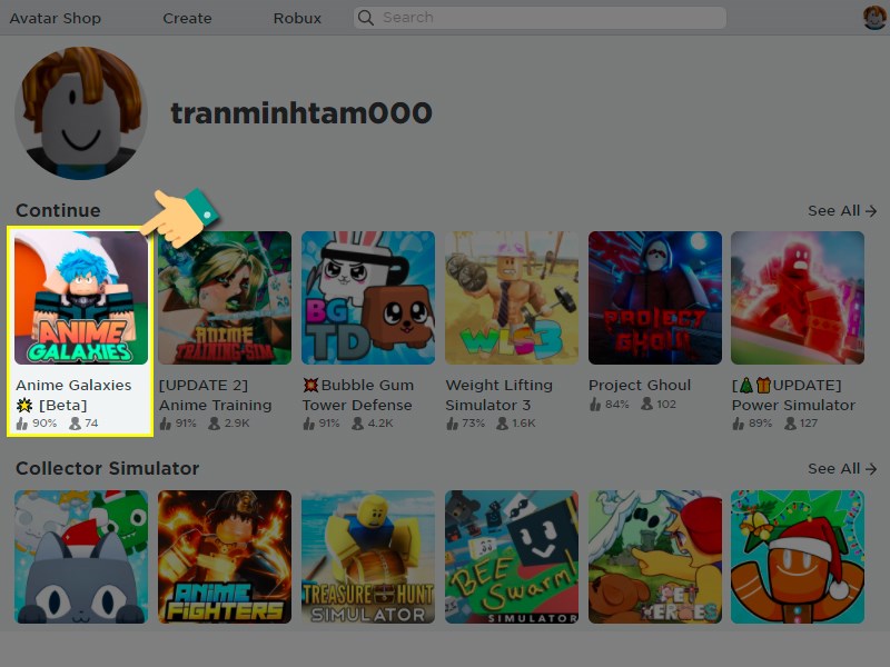 Chọn game Chọn game