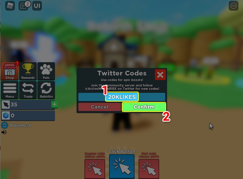 Code Race Clicker mới nhất 2022 và cách nhập code trên Roblox