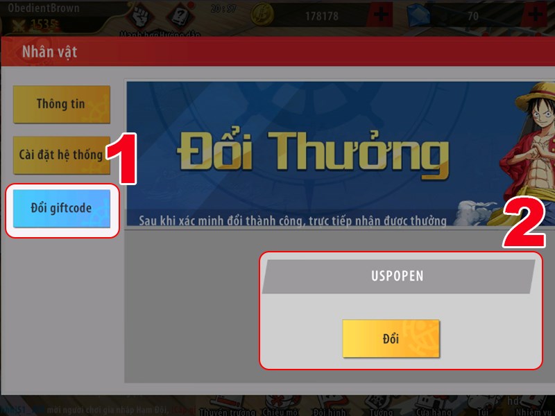 Nhập code