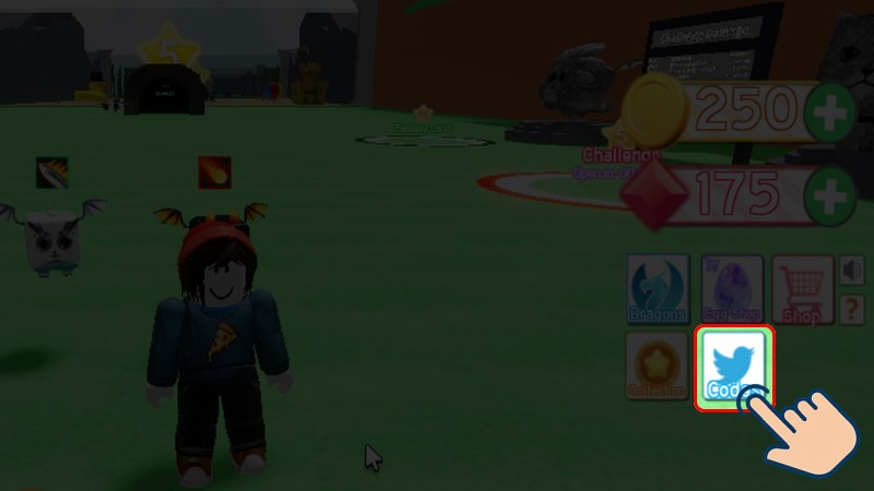 Nhấn v&agrave;o biểu tượng Twitter