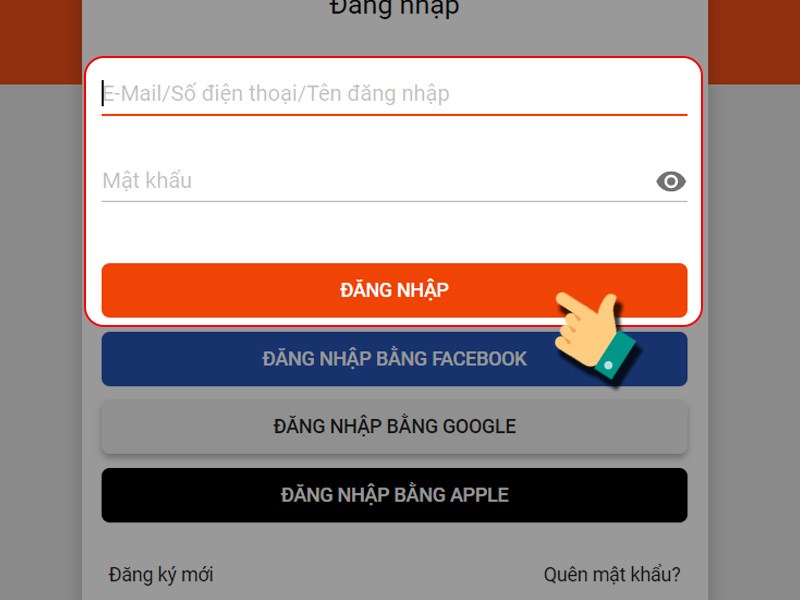 Đăng nhập Đăng nhập