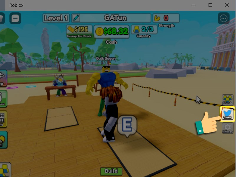 Nhấn v&agrave;o biểu tượng nhập code