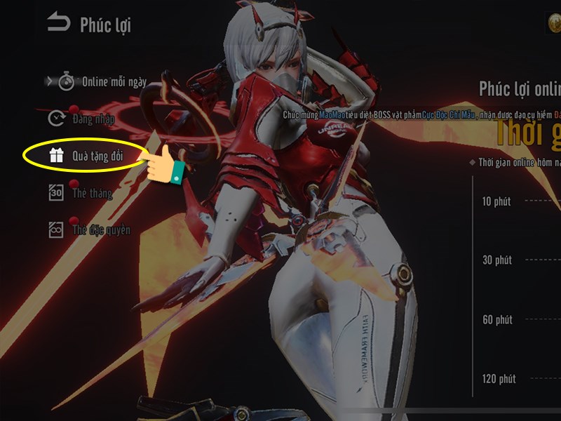 Chọn đổi qu&agrave;