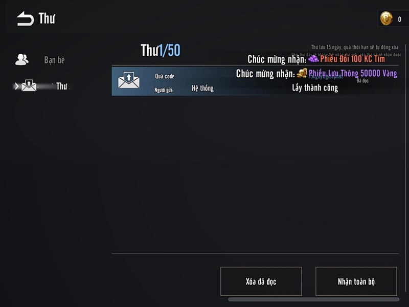 Nhận qu&agrave; th&agrave;nh c&ocirc;ng